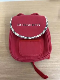 BURBERRY 赤いリュック