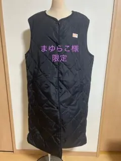 JaVa キルティングロングベスト