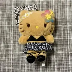 日焼け　キティ　トコナツバケーション　マスコット　キーホルダー①
