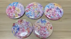 20周年プリキュア　缶バッチセット