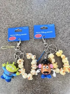 トイストーリー　ポップコーンバケツ　2種キーホルダーのサムネイル