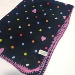 未使用 cocology organic ガーゼブランケット ドット柄 ハート柄