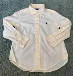 Ralph Lauren 長袖シャツ 4/4T イエロー