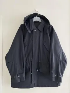 HERNO ネイビー ロングモッズコート 46 タグ付き - メルカリ