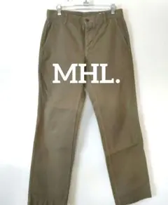 MHL. マーガレットハウエル チノパン コットンパンツ