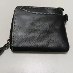 ヌメ革ブラックコインケース