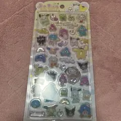 日本正規品　うるちゅるポップシール　サンリオキャラクターズ