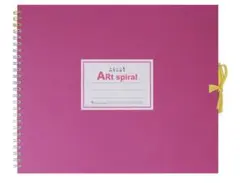 마루망 마루망 아트 스파이럴 스케치북 F3 핑크