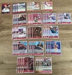 ワンピースカード　赤デッキ