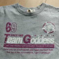 teamgoddess 長袖Tシャツ L グレーのサムネイル