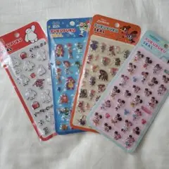 正規品　Disney PUKUPUKU SEAL ぷくぷくシール　立体シール