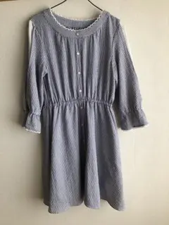 ストライプ柄 ワンピース Mサイズ