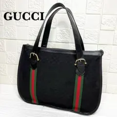 【入手困難】✨美品✨☘️オールドグッチ☘️✨ハンドバッグ✨マイクロGG✨シェリー✨