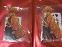 劇場版鬼滅の刃無限城編 キービジュアルランダムアクリルスタンドA 我妻善逸セット