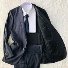 シルク混★JOSEPH HOMME セットアップスーツ ネイビー サイズ46