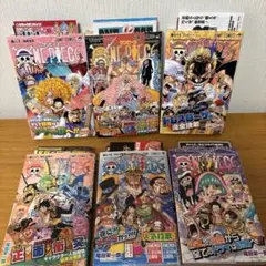 ［帯付き］ONE PIECE 74,75,76,77,79,80 6冊セット