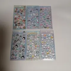 正規品　ボンボンドロップシール 水族館限定 6種類セット　うみのいきもの