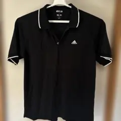 adidas ポロシャツ 半袖 ブラック XO/XXGのサムネイル