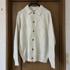 GU カーディガン ホワイト Lサイズのサムネイル