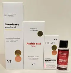 VT CICA エクソソーム アゼライン酸 グルタチオン トナー 美容液 オイル