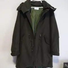 INHERIT モッズコート オリーブグリーン