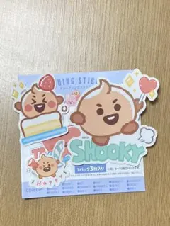 BT21 トレーディングステッカー【SHOOKY 】