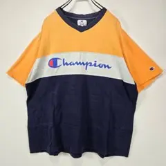 Champion　ヴィンテージ　Tシャツ　LL　日本サラリー製　希少　人気　古着