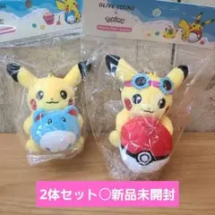 福岡限定】ポケモンセンターフクオカR ぬいぐるみ ピカチュウセット