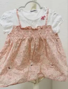 【極美品】ファミリア　リバティチュニック　90