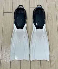 1回使用！Cressi-sub フィン ホワイト 36-37サイズ - メルカリ