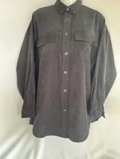 シャツ ダークブラウン