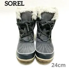 【未使用品に近い】SOREL スノーブーツ　ブーツ　アウトドア　スキー　防寒