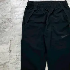 ナイキ　トレーニングパンツ　メンズ　M　ブラック　プリントロゴ　ドライフィット