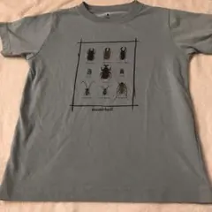 130モンベル昆虫Tシャツ甲虫カブトムシくわがた虫