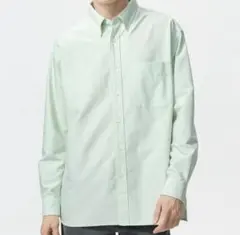 ユニクロ　オックスフォードオーバーサイズシャツ