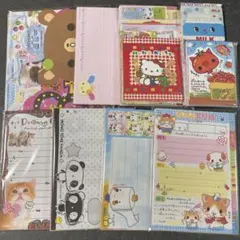 b おすそ分け 大量 平成女児 メモ帳 バラメモ 被り無し まとめ売り　500枚