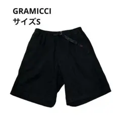 GRAMICCI 黒 コットン ショートパンツ ウエスト調整