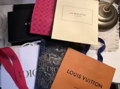 【値下げ】LOUIS VUITTON・DIOR等ショップ袋セット