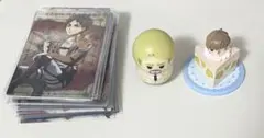 進撃の巨人　ライナー　ジャン　カード　ぷちばーす　クーナッツ