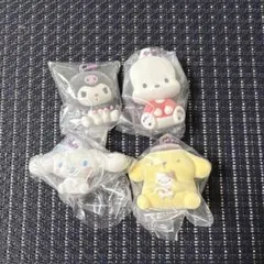 ふわわフロッキーマスコット サンリオ クロミ ポチャッコ ポムポムプリン シナモ