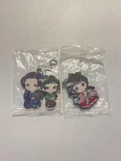 薬屋のひとりごと カプセルラバーマスコット 猫猫 & 壬氏　アナザーver