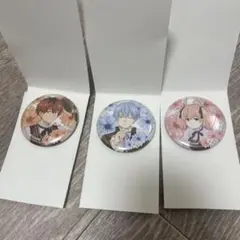 エニマイくじ　葬送のフリーレン　F賞 チャーム付き缶バッジ3点セット