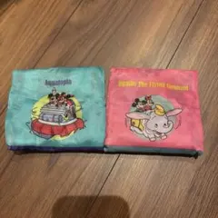 ディズニー ガチャガチャ エコバッグ 2個セット