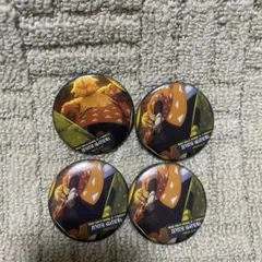 劇場版 鬼滅の刃 無限城編第一章 ものがたる背中缶バッジB　我妻善逸 4個セット