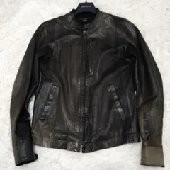 CIAO PANICチャオパニック羊革ラムレザーシングルライダースジャケット