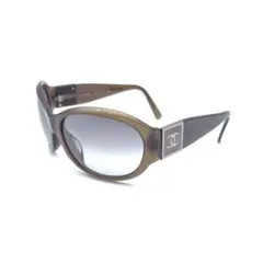CHANEL ココマーク シェルロゴ サングラス 5076-h 61◻︎16 CHANEL】シャネル ココマーク 5076-H 茶 レディース サングラス - メルカリ