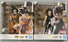 ドラゴンボールフィギュア 究極進化 サイヤ人 孫悟空 ベジータ 2体