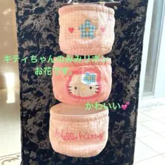 ハローキティ 壁掛け収納ポケットレア
