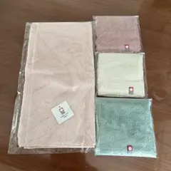 今治ハンドタオル3枚&今治フェイスタオルのセット