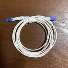LC-LC 光ファイバーケーブル ホワイト